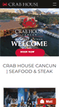 Mobile Screenshot of crabhousecancun.com
